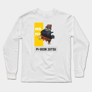 Pi-geon Jutsu Long Sleeve T-Shirt